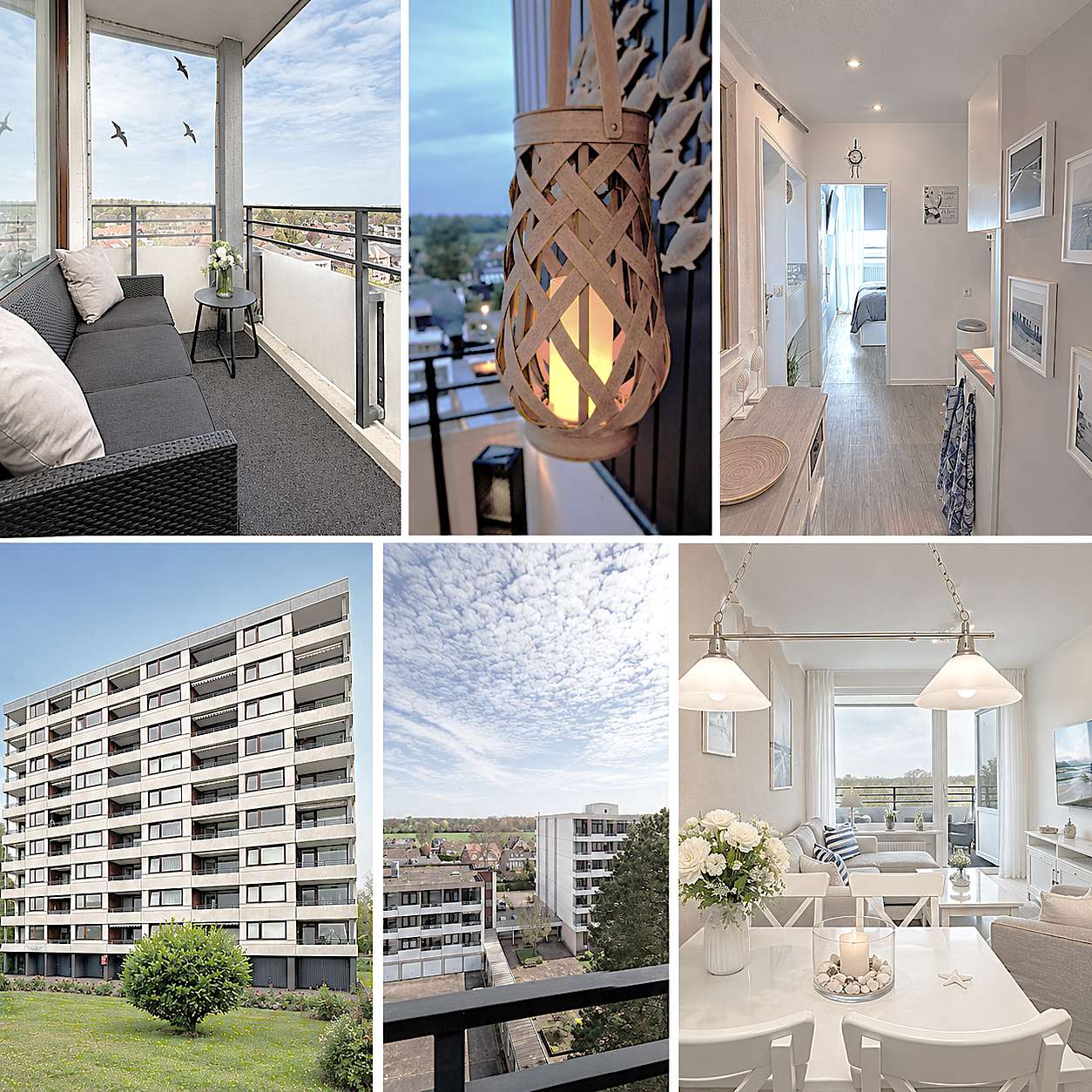 Ihre 3 Zi. Ferienwohnung im 7.OG nur 100m zum Strand, Balkon, bezugsfertig möbliert Ihre 3 Zi. Ferienwohnung im 7.OG nur 100m zum Strand, Balkon, bezugsfertig möbliert